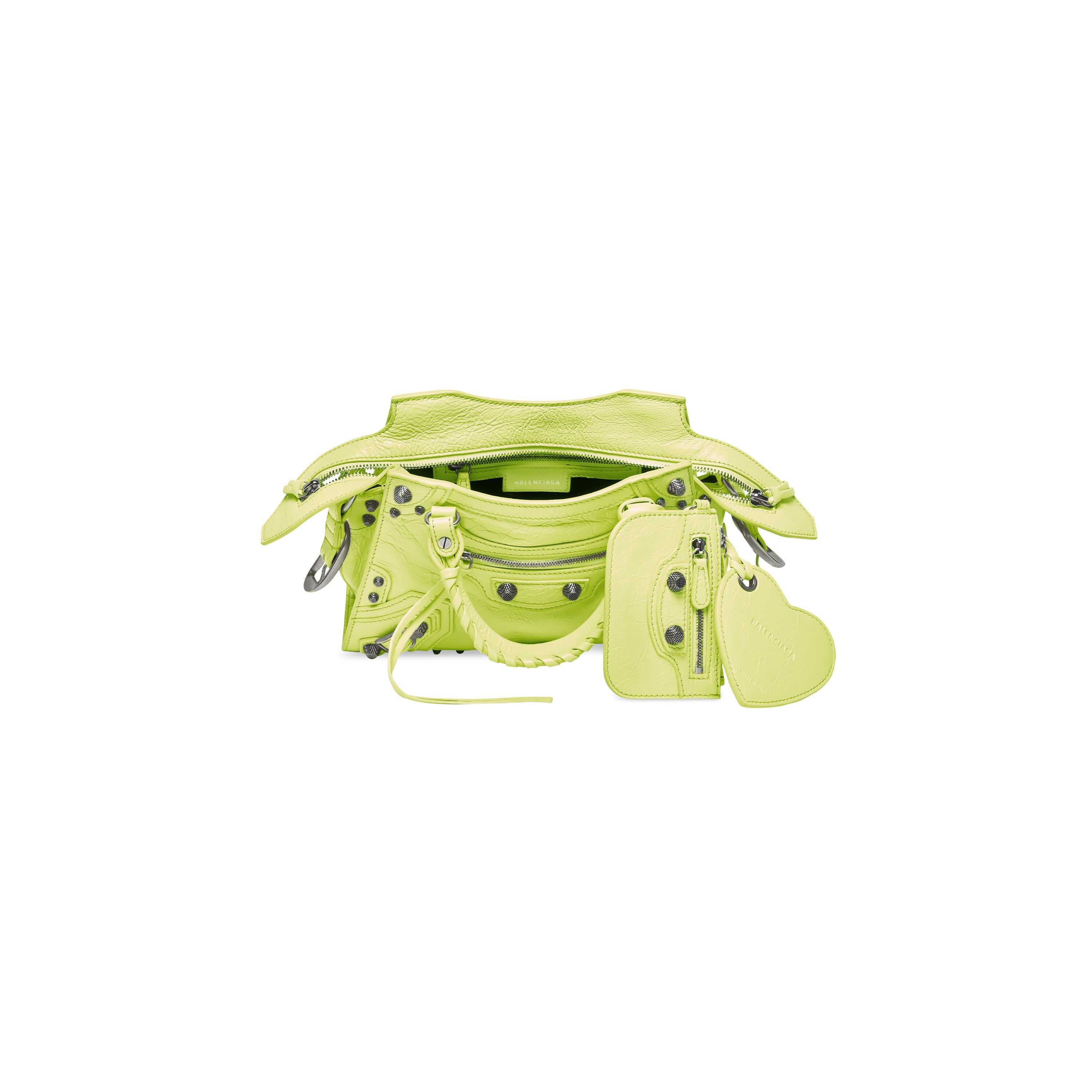 WOMEN'S NEO CAGOLE XS HANDBAG IN LIME