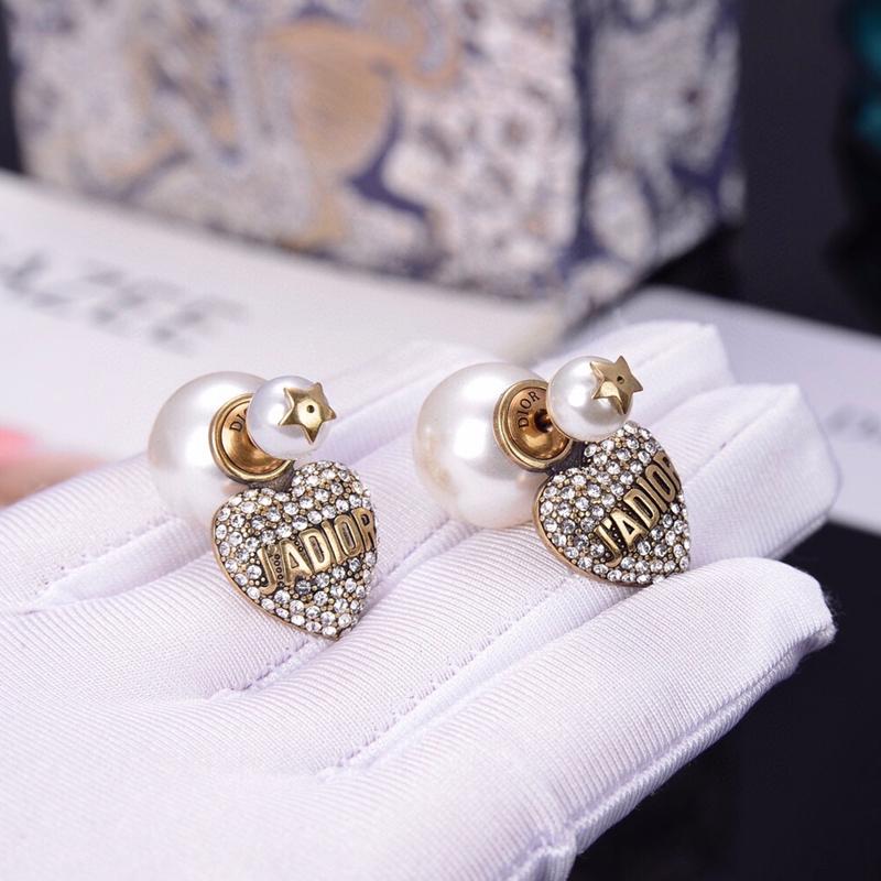 Luxury Crystal Pearl Earrings