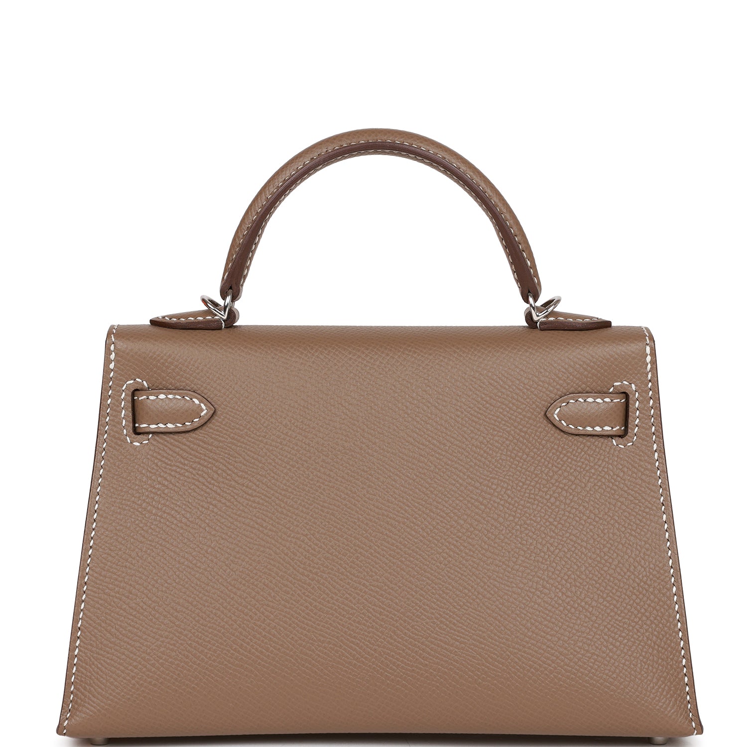 Hermès Kelly Sellier 20 Etoupe Epsom Palladium Hardware