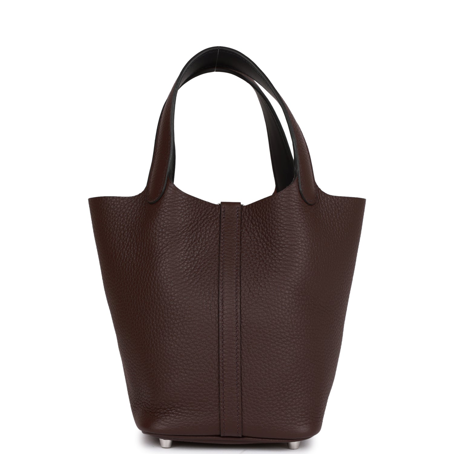 Hermès Eclat Picotin Lock 18 Rouge Sellier Clemence Palladium Hardware