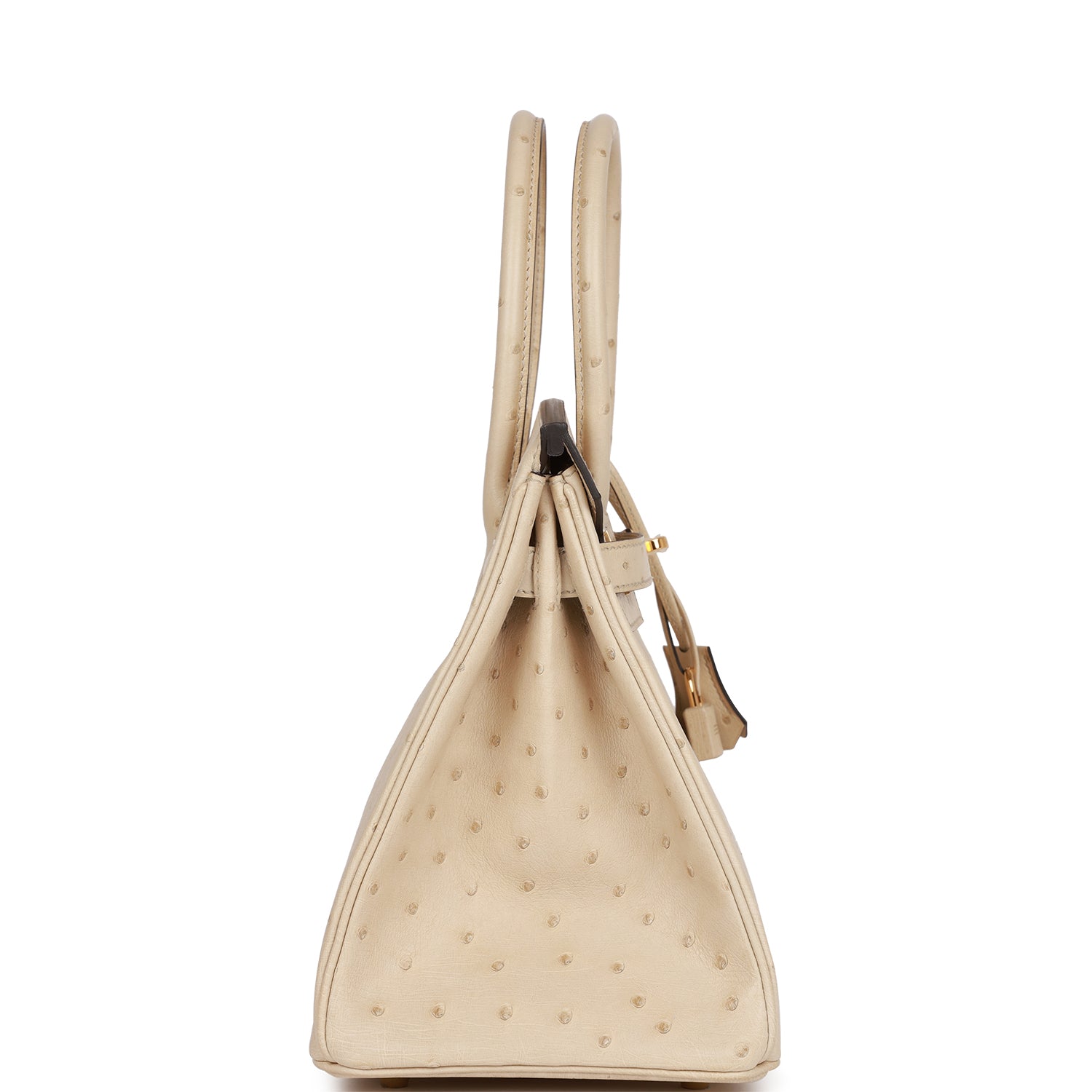 Hermès Birkin 30 Parchemin Ostrich Gold Hardware