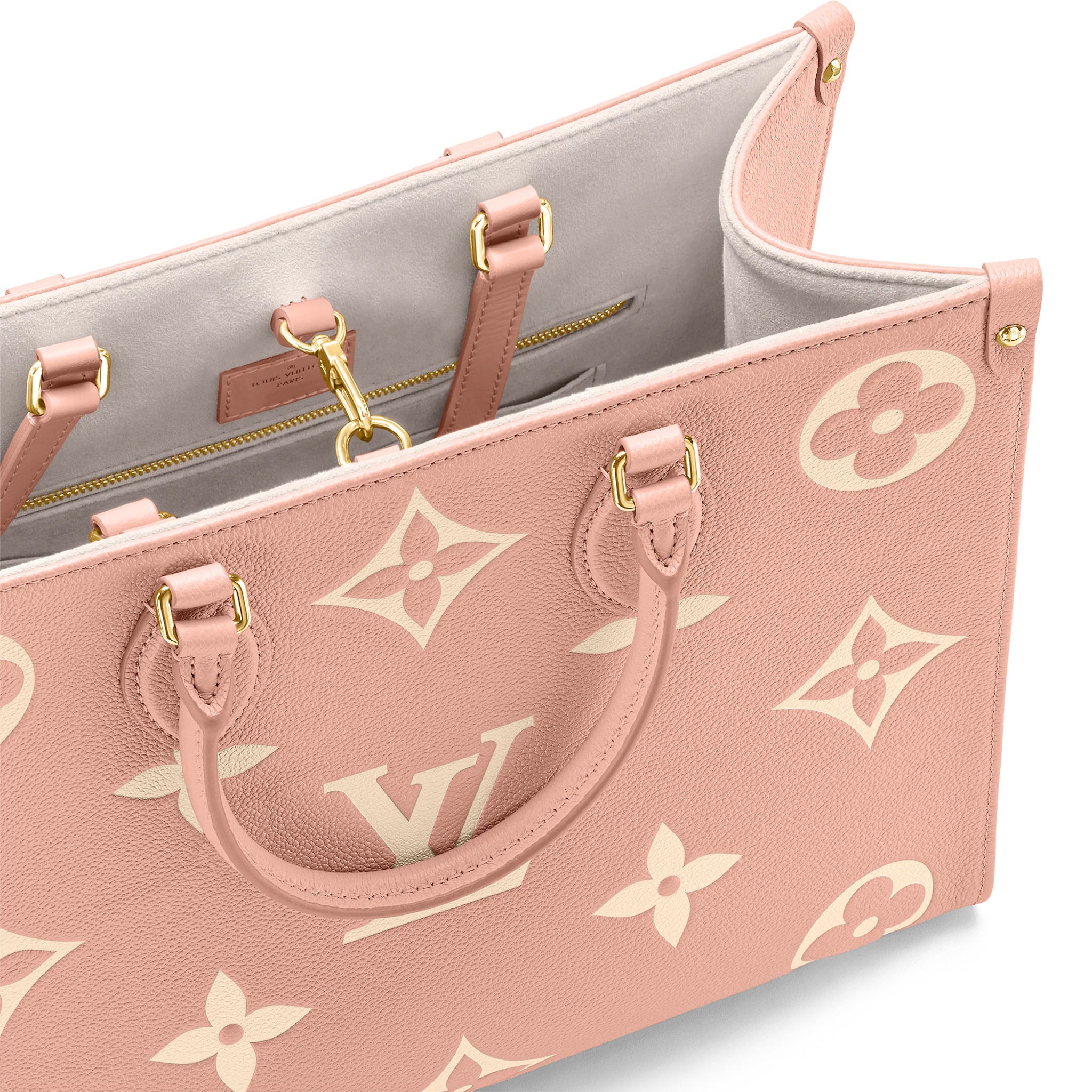 Louis Vuitton OnTheGo MM M46286 Trianon Pink Cream