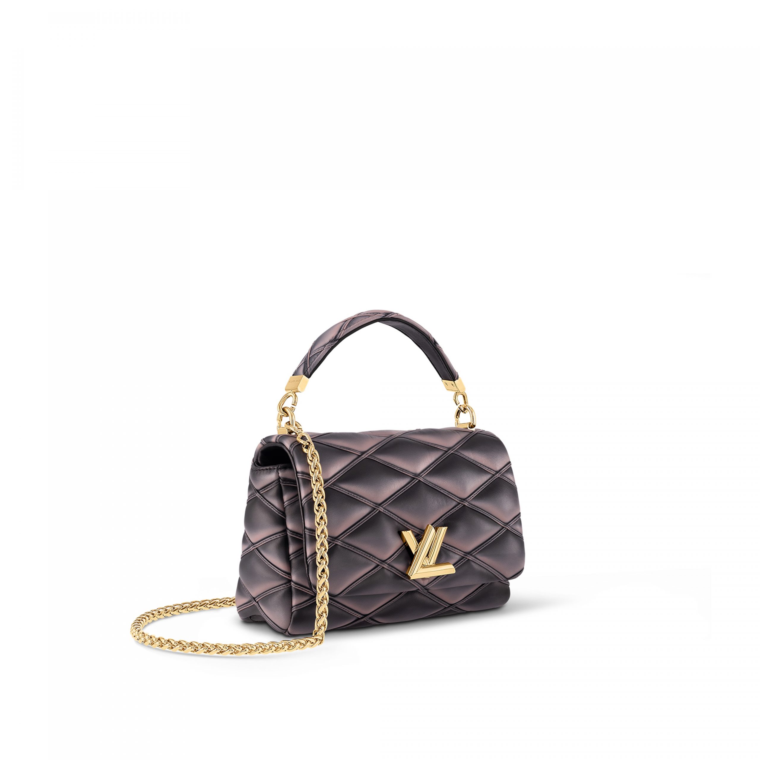 Louis Vuitton M23569 GO-14 MM Black/Pink
