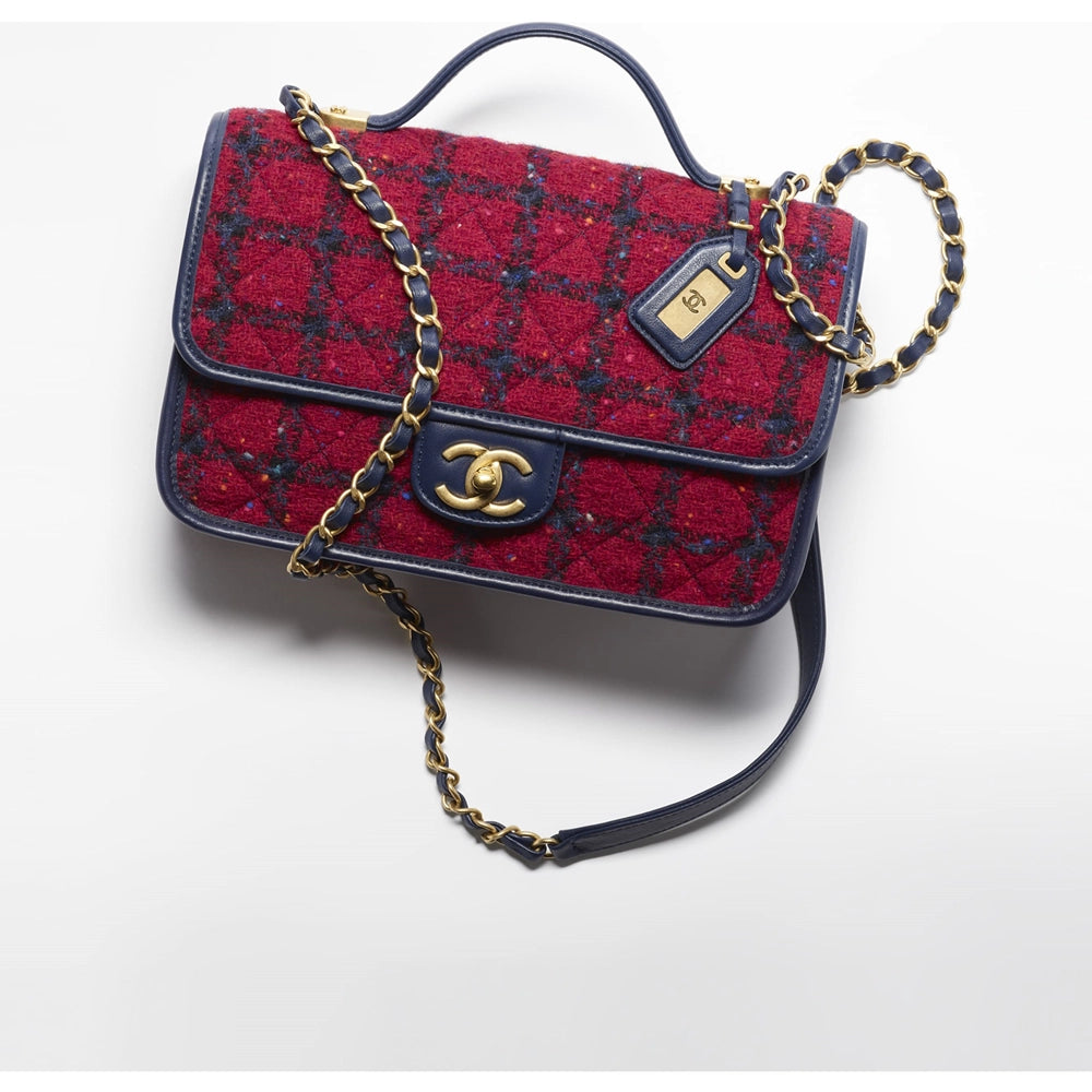 [Chanel] CLASSY Magazine Small Top Handle Flap Bag