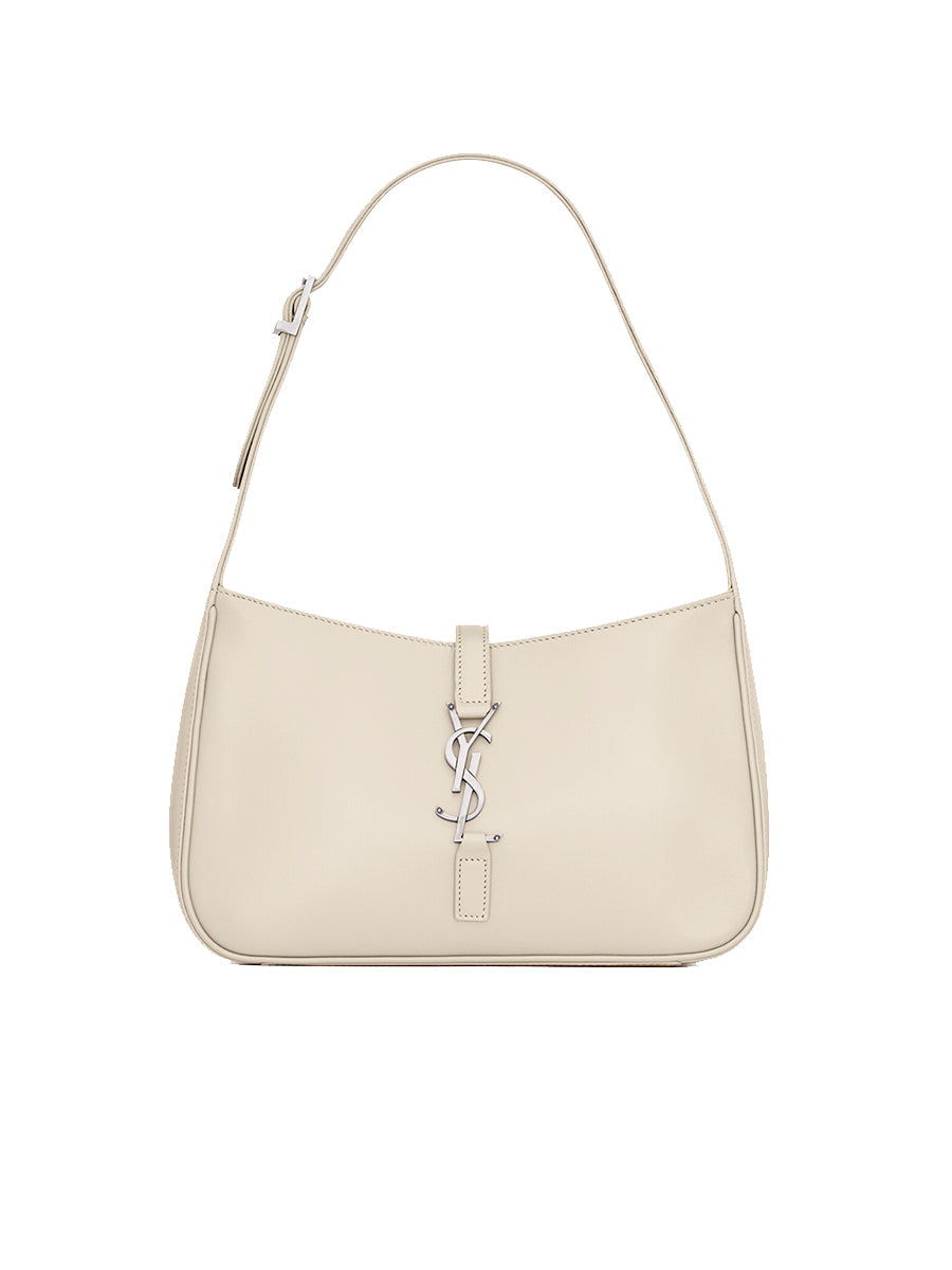 YSL Le 5 a 7 Hobo Bag in Shiny Leather