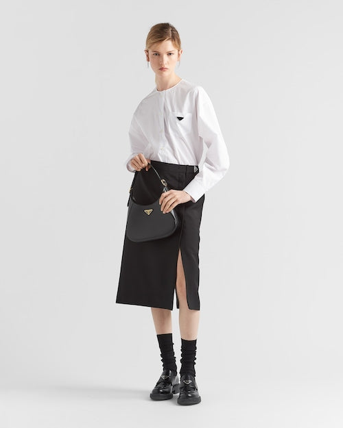 Prada Leather shoulder bag - Black