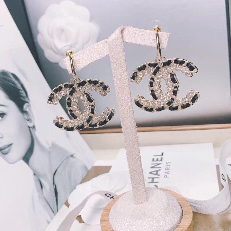 Fashion Crystal Big Earrings