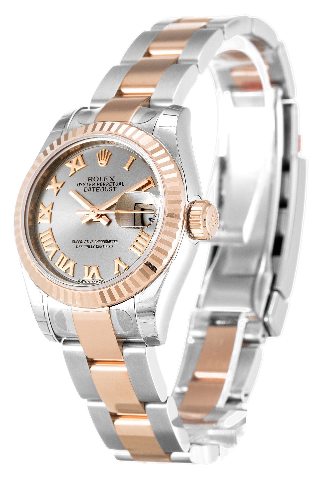 Replica Rolex Lady-Datejust 26mm Rhodium Dial 179171