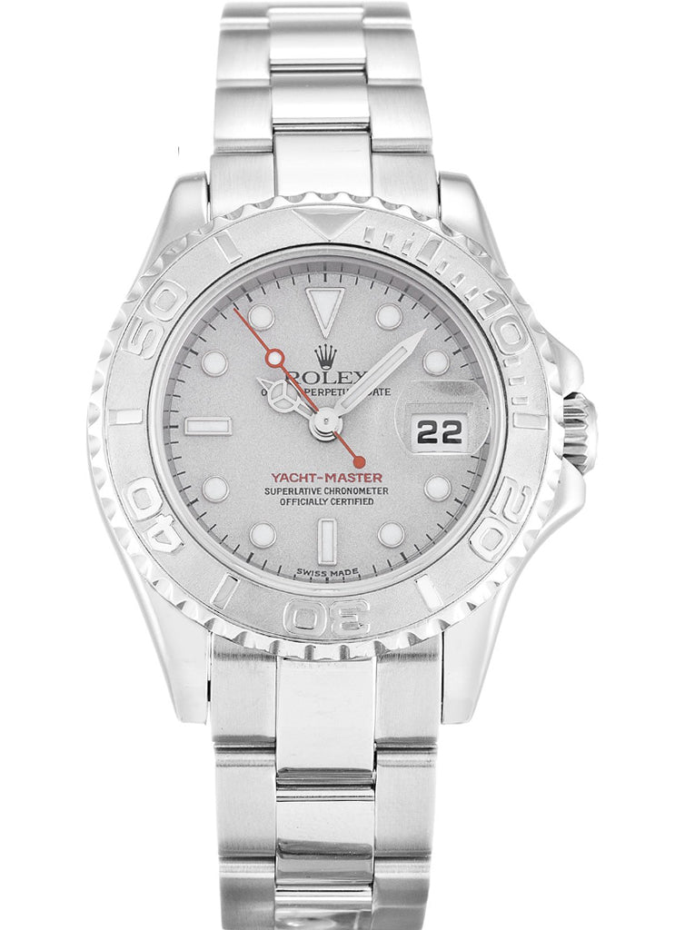 Replica Rolex Yacht-Master 35mm Silver Dial 169622