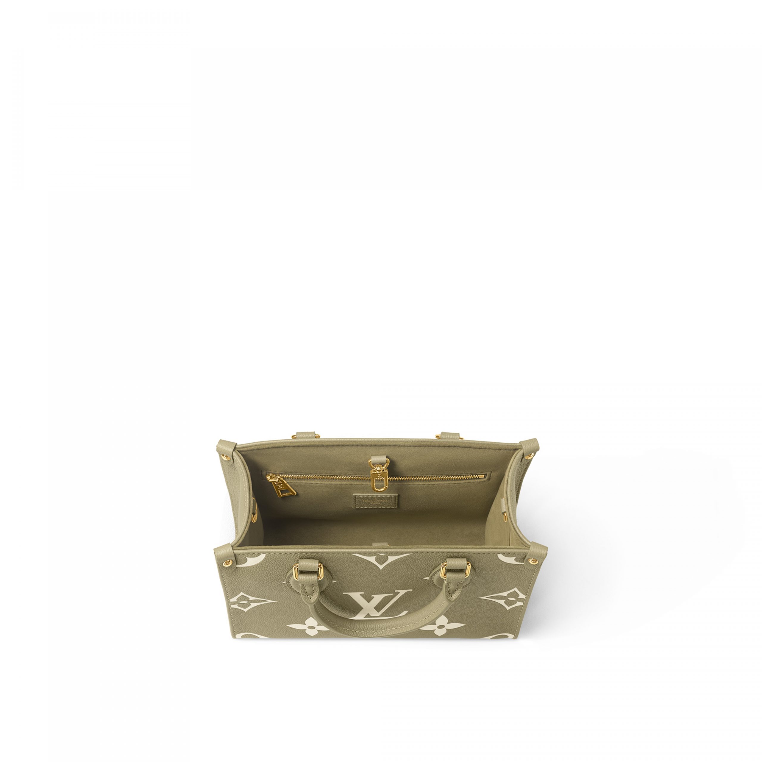 Louis Vuitton M46647 OnTheGo PM Khaki Cream