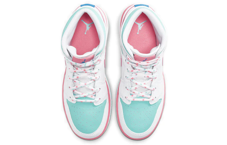 (GS) Air Jordan 1 Mid 'Digital Pink' 555112-102