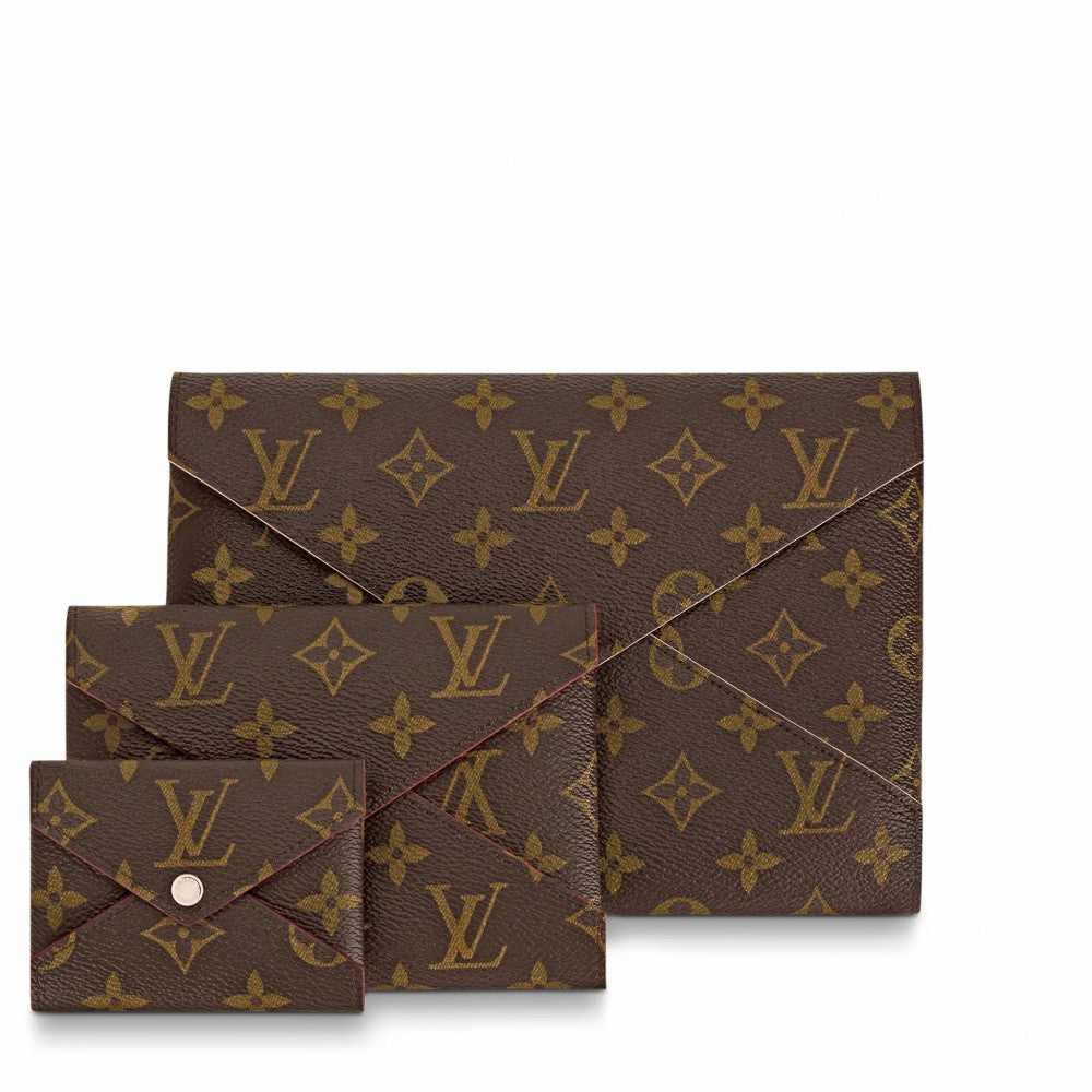 LV M62034 Pochette Kirigami Monogram Brown