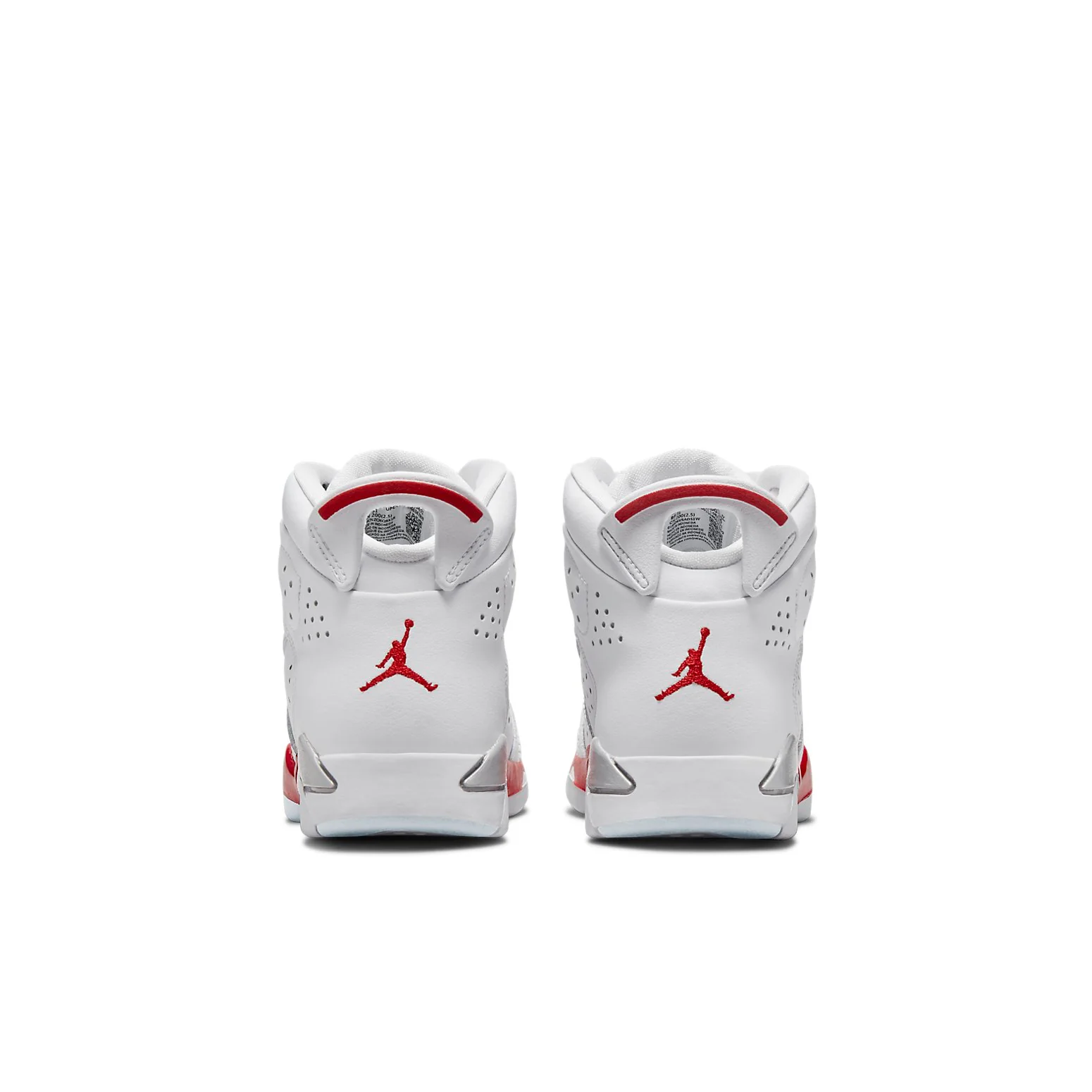 (GS) Air Jordan 6 'White University Red' DM1160-106