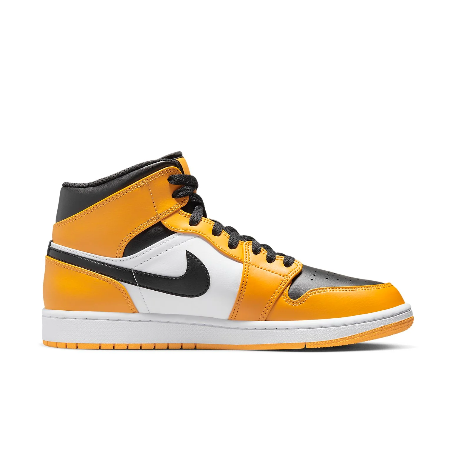 Air Jordan 1 Mid 'Reverse Yellow Toe' 554724-701