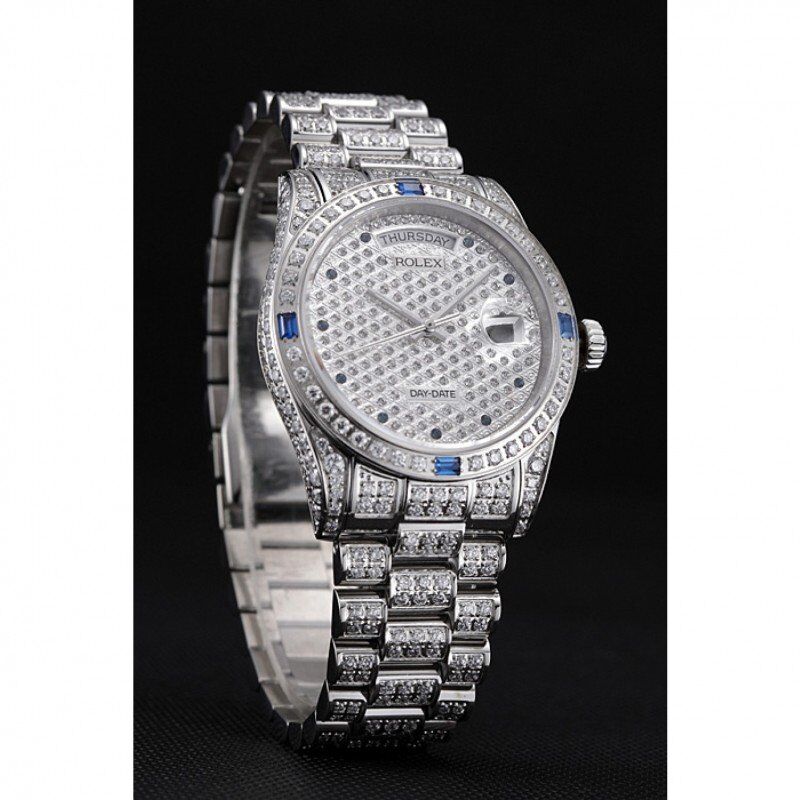 Swiss Rolex Day-Date Diamonds-SRL183 621613