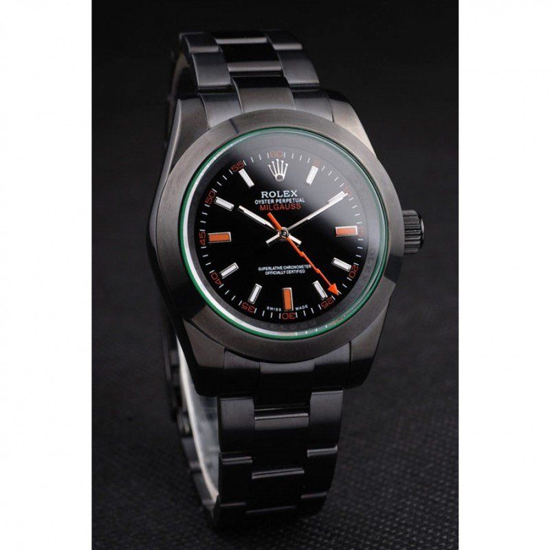 Replica Rolex Milgauss 40mm Black Dial PRL05090290