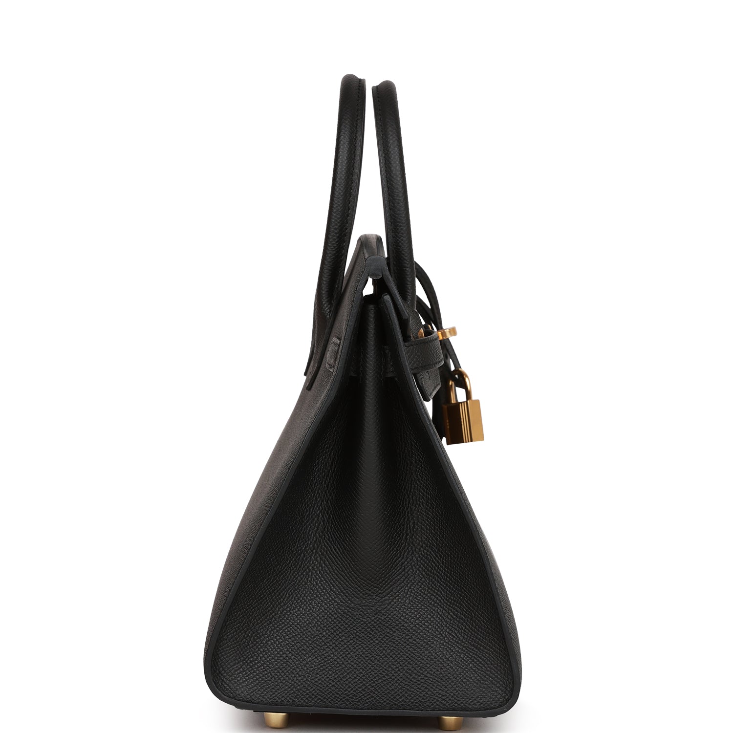 Hermès Birkin Sellier 25 Black Epsom Gold Hardware