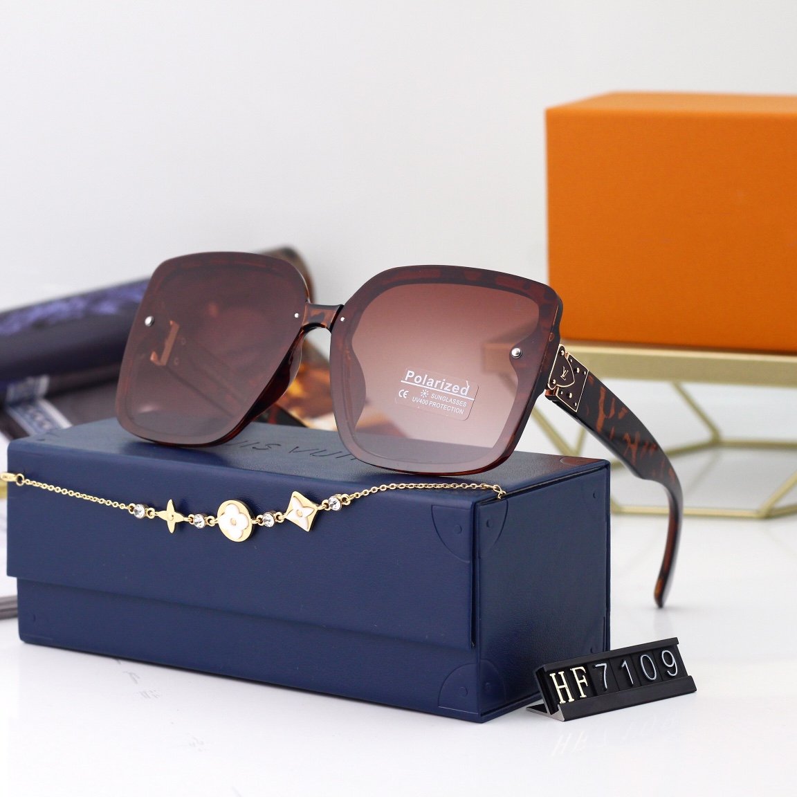 5 Color Women's Sunglasses—7109