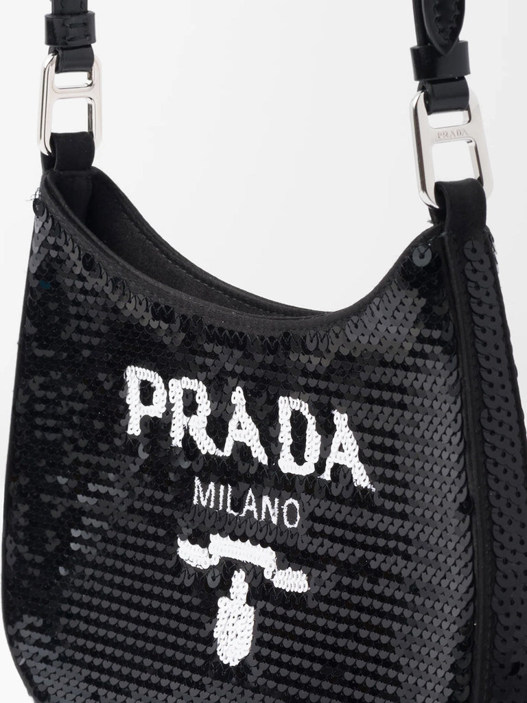 Prada Cleo Sequinned Bag