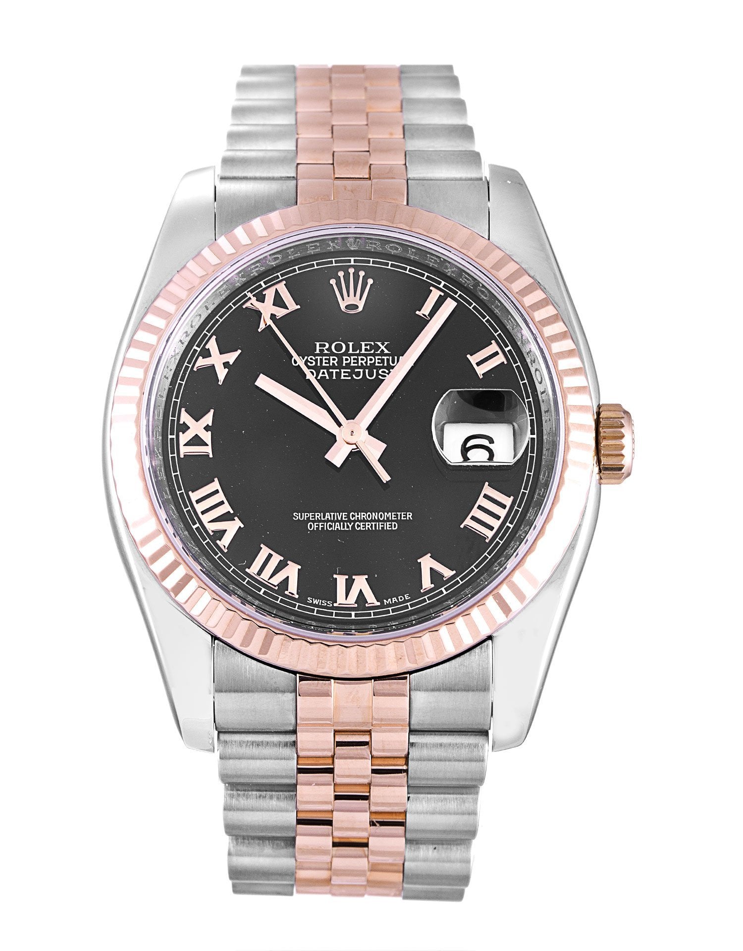 Rolex Datejust Black Dial 116231
