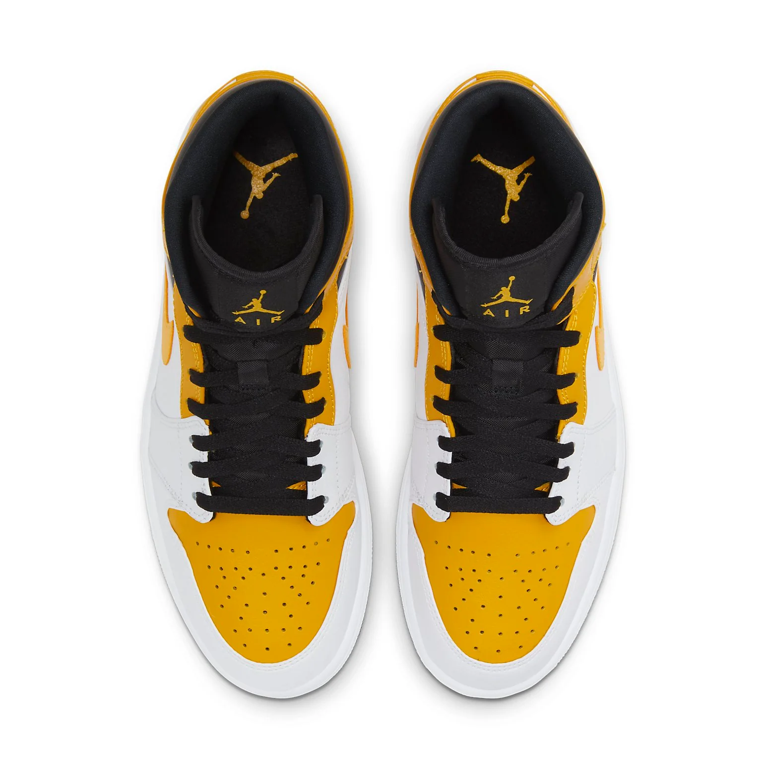 Air Jordan 1 Mid 'University Gold' 554724-170