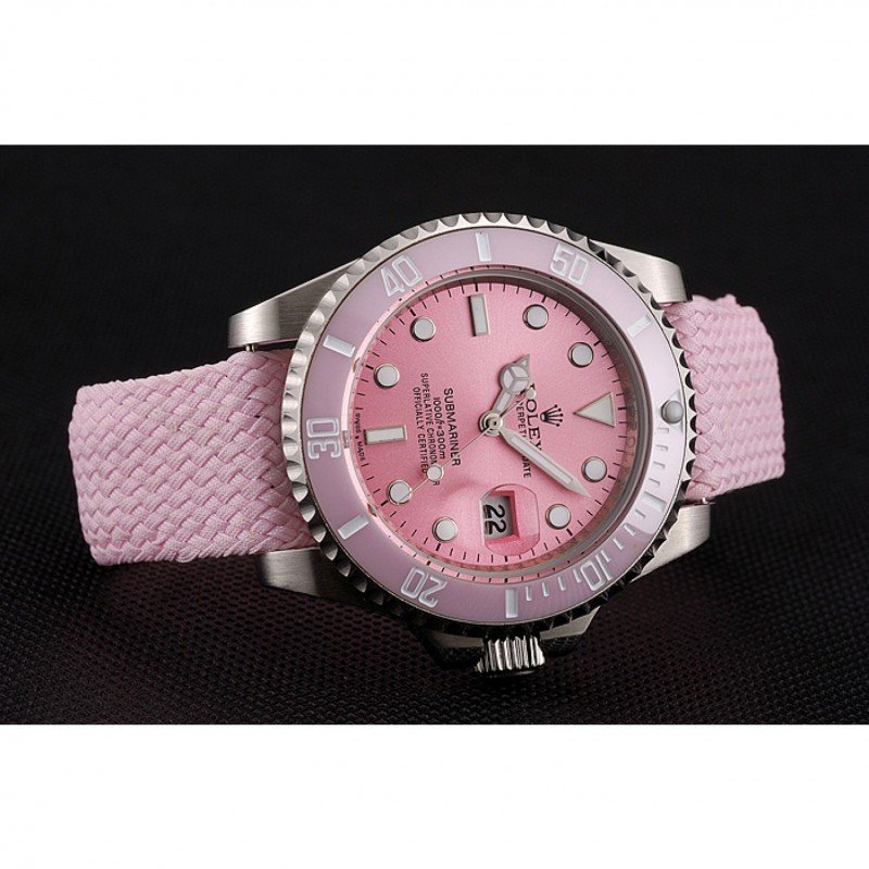 Replica Rolex Submariner 41mm Pink Dial 1453866