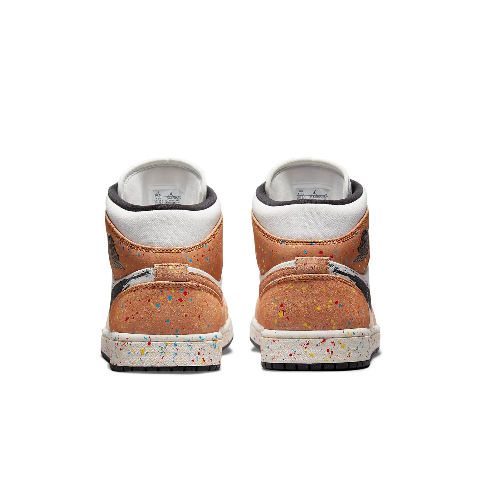 Air Jordan 1 Mid SE 'Brushstroke Paint Splatter' DA8005-100