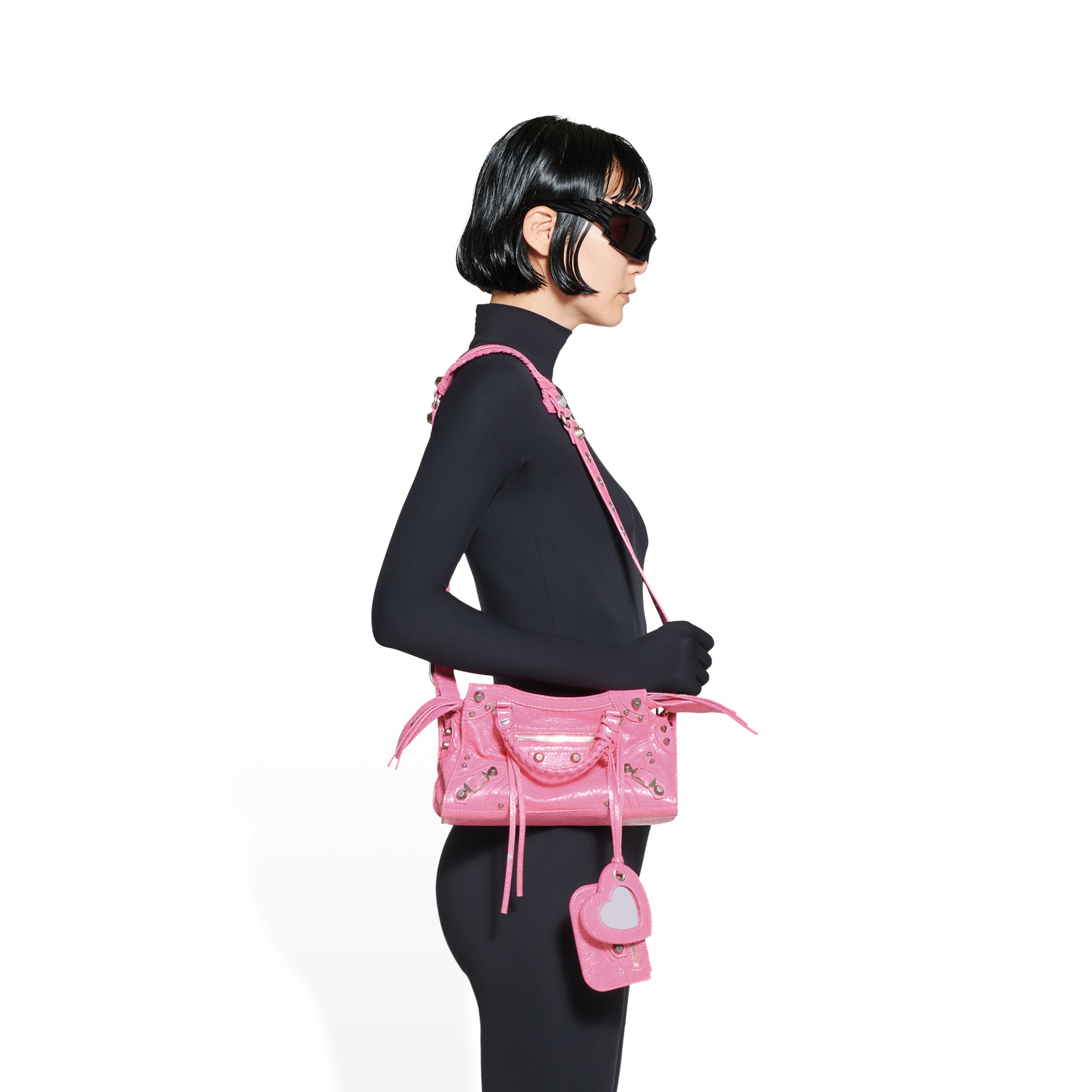 WOMEN'S NEO CAGOLE XS HANDBAG IN PINK