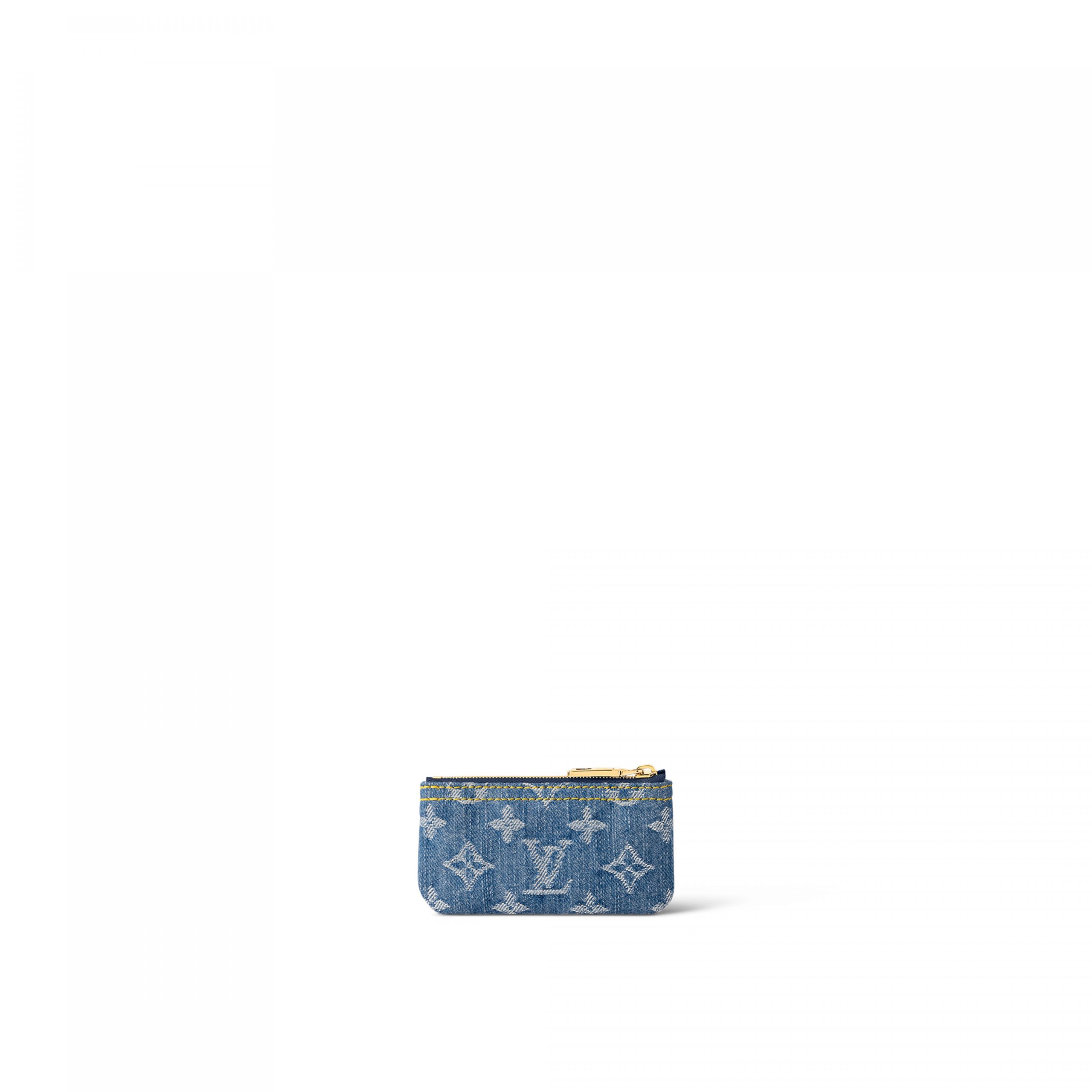 Louis Vuitton M82961 Key Pouch Denim Blue