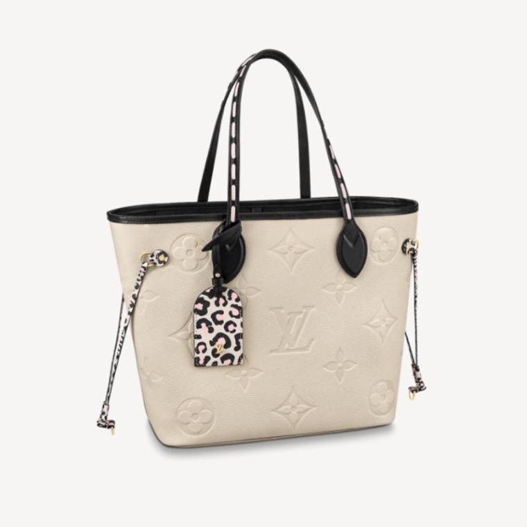 LV Neverfull MM long wallet 2-piece set deals Ref: M58525 + M80481