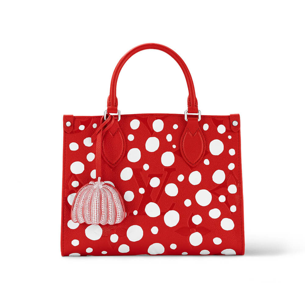 LV Yayoi Kusama OnTheGo PM Red