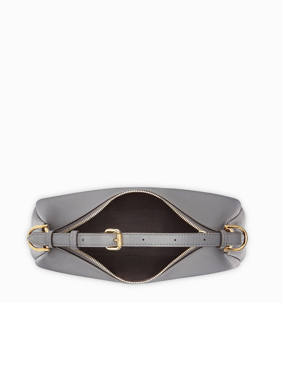Fendi Fendigraphy Small in Dark Grey Leather Bag