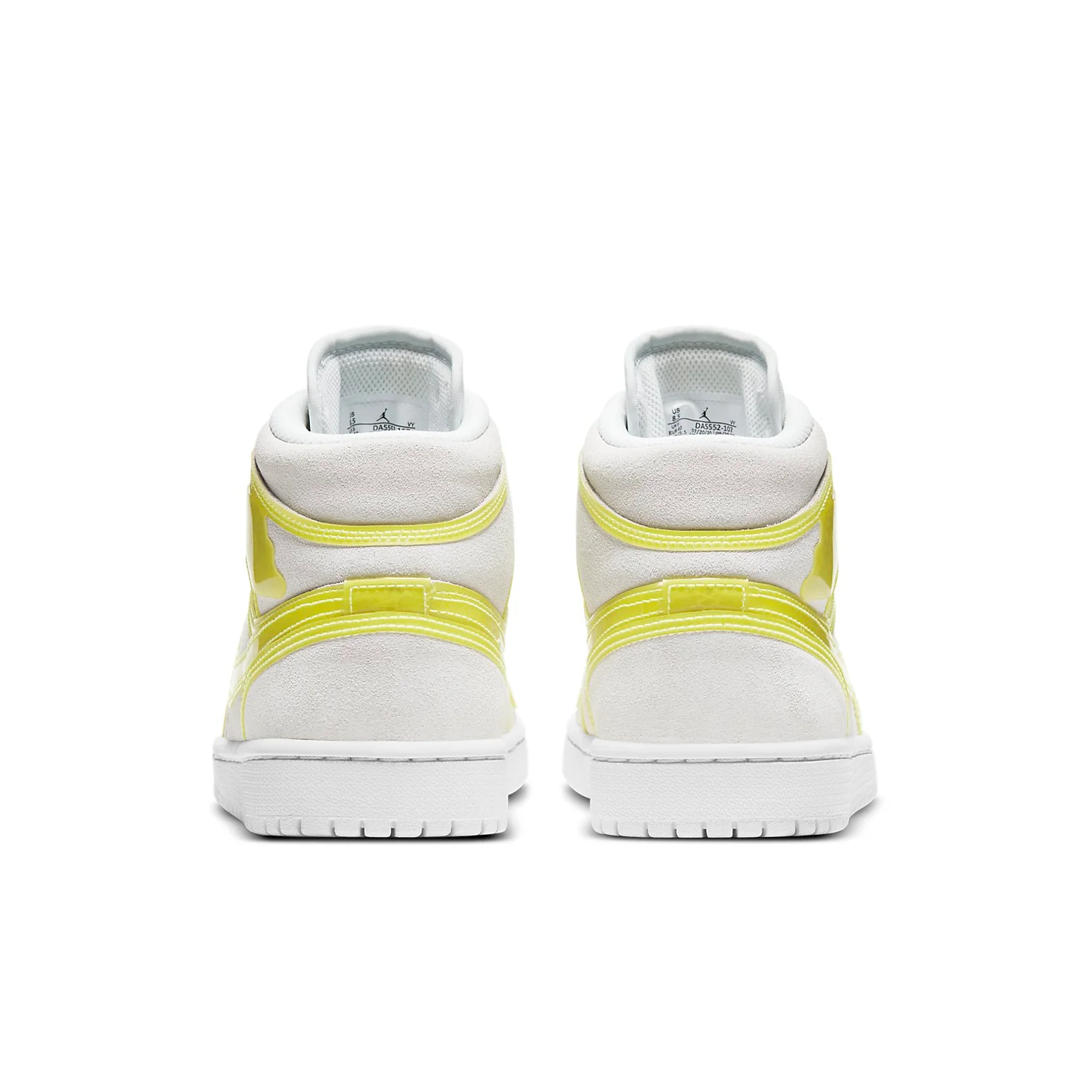 (WMNS) Air Jordan 1 Mid LX 'Off White Opti Yellow' DA5552-107