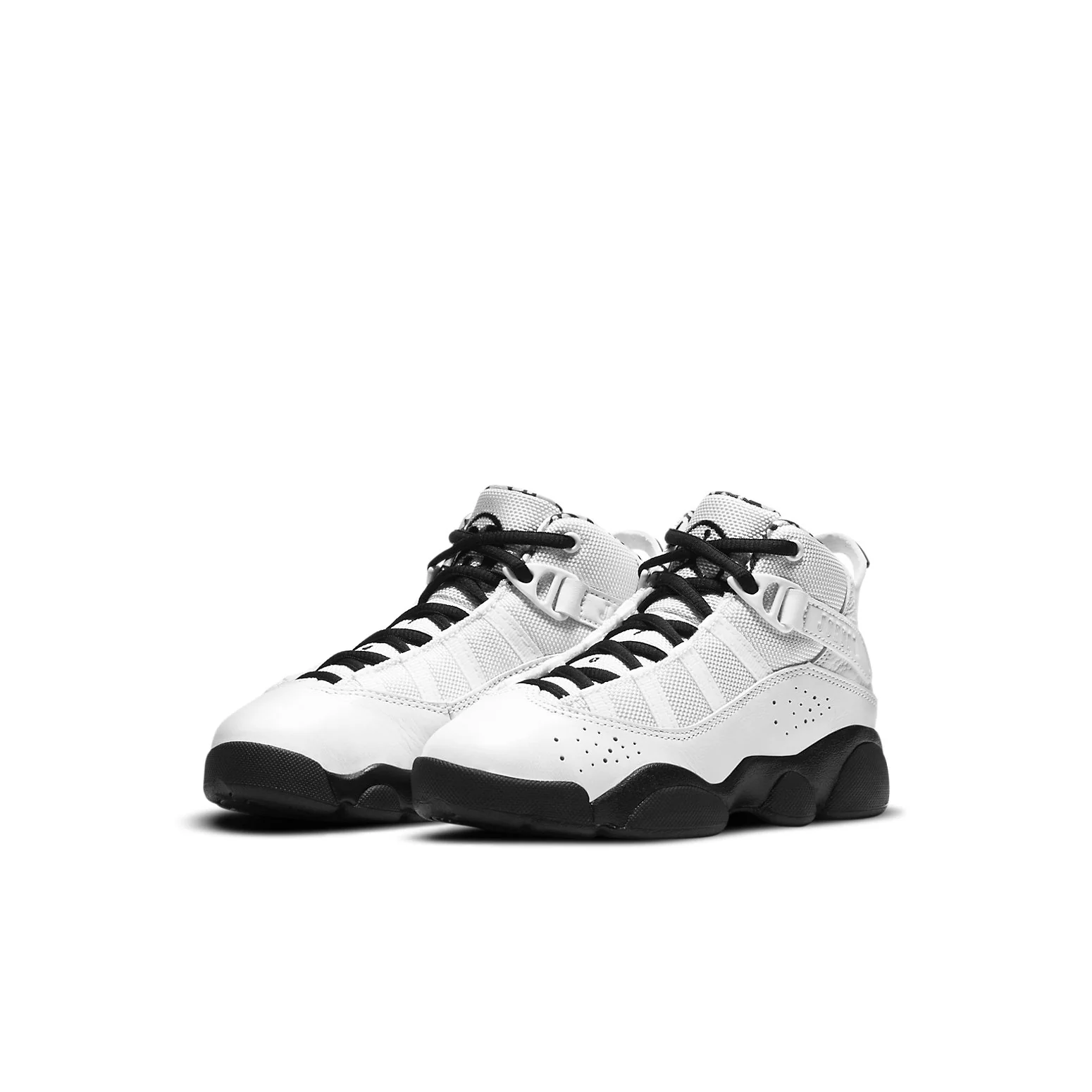 (PS) Air Jordan 6 Rings 'White Black' 323432-107