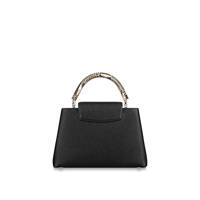 Louis Vuitton Capucines MM Green N93799 Black N92040