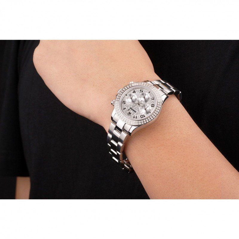 Replica Rolex Daytona 35mm Silver Dial RL165