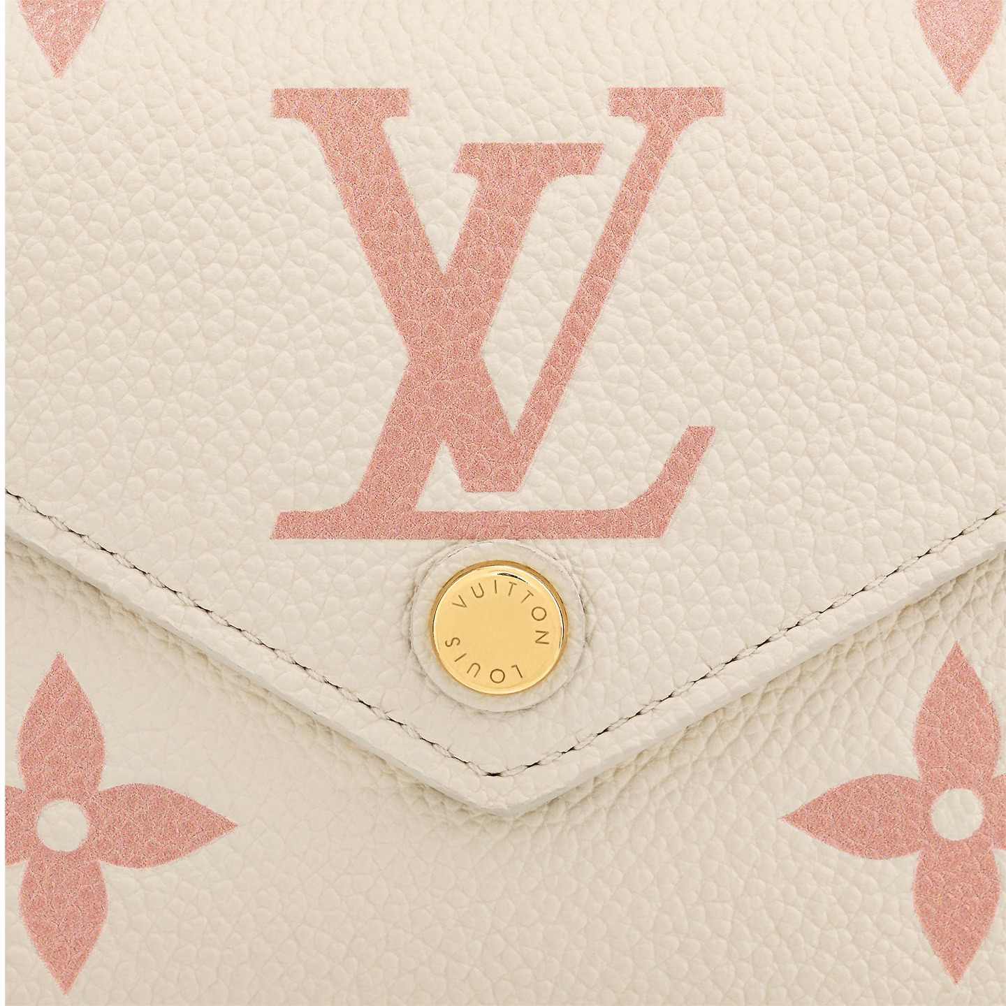 Louis Vuitton Crème / Rose Trianon M82062 Victorine Wallet