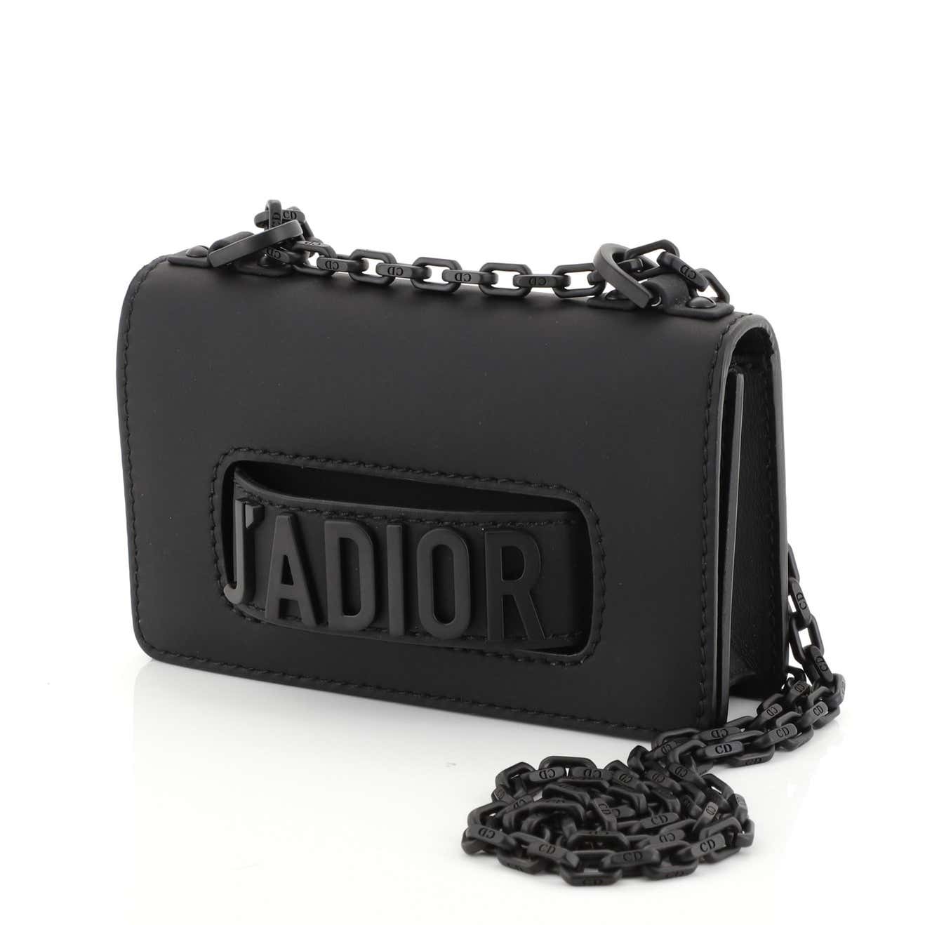 Christian Dior Ultra Matte J'adior Flap Bag Matte Calfskin Mini