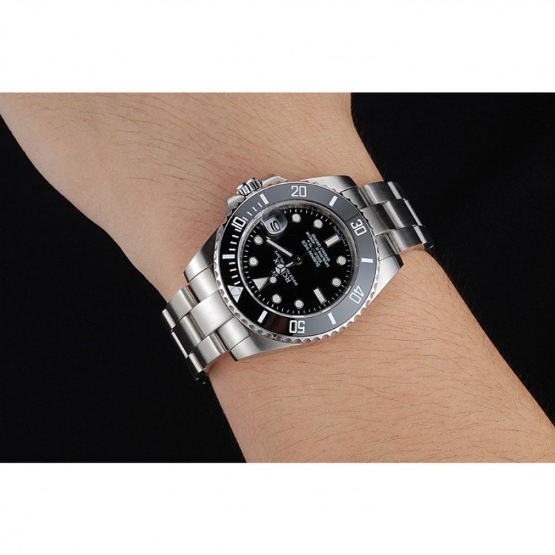 Replica Rolex Submariner 35mm Black Dial 1454153