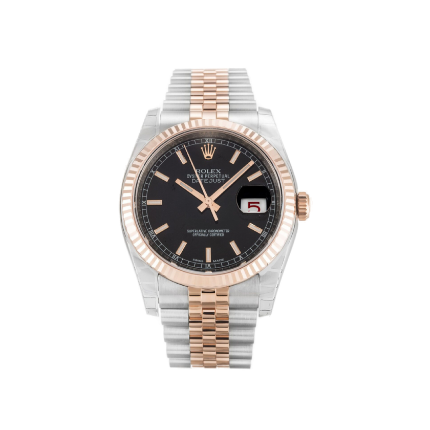 Replica Rolex Datejust 36mm Black Dial 116231-2