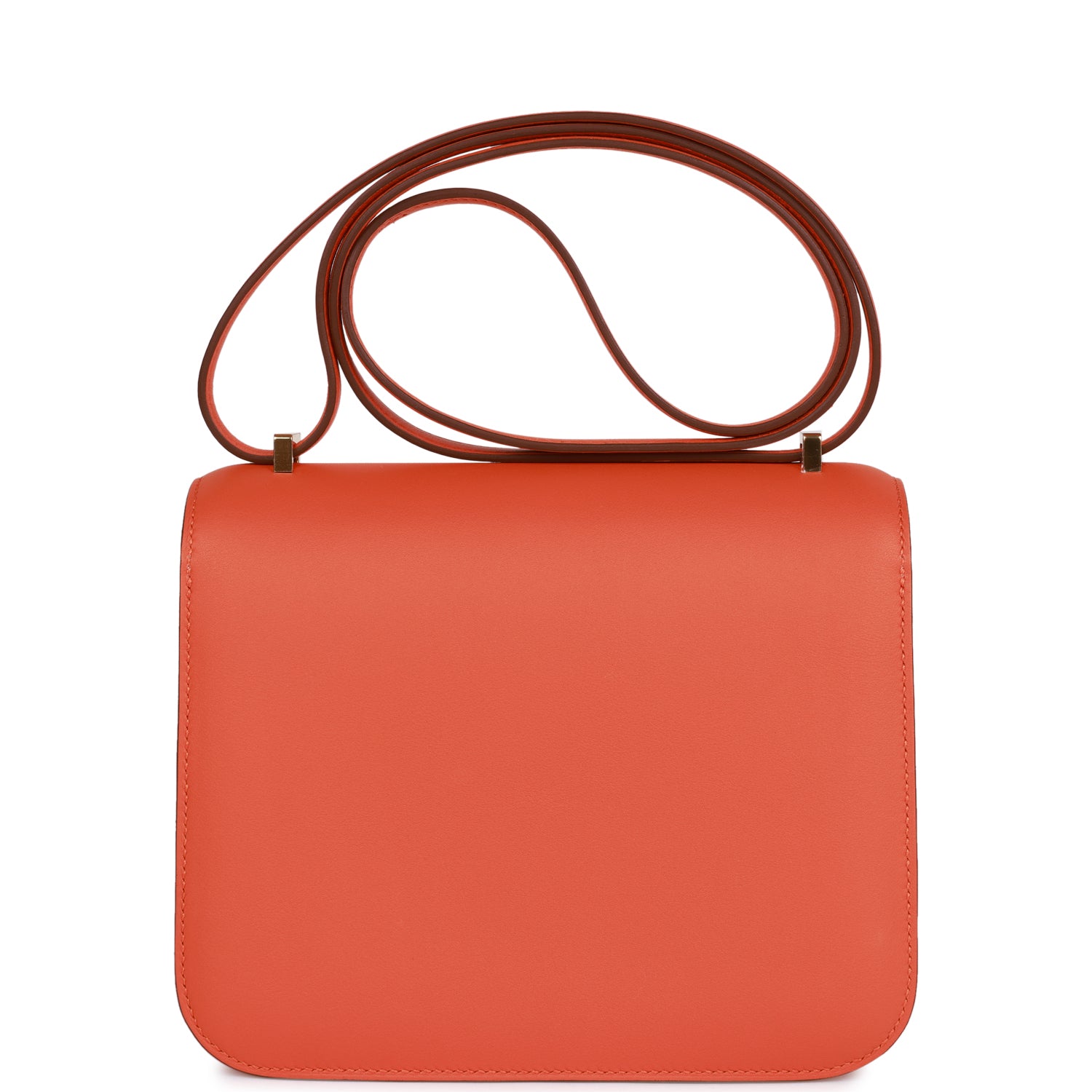 Hermès Constance 18 Orange Swift Gold Hardware