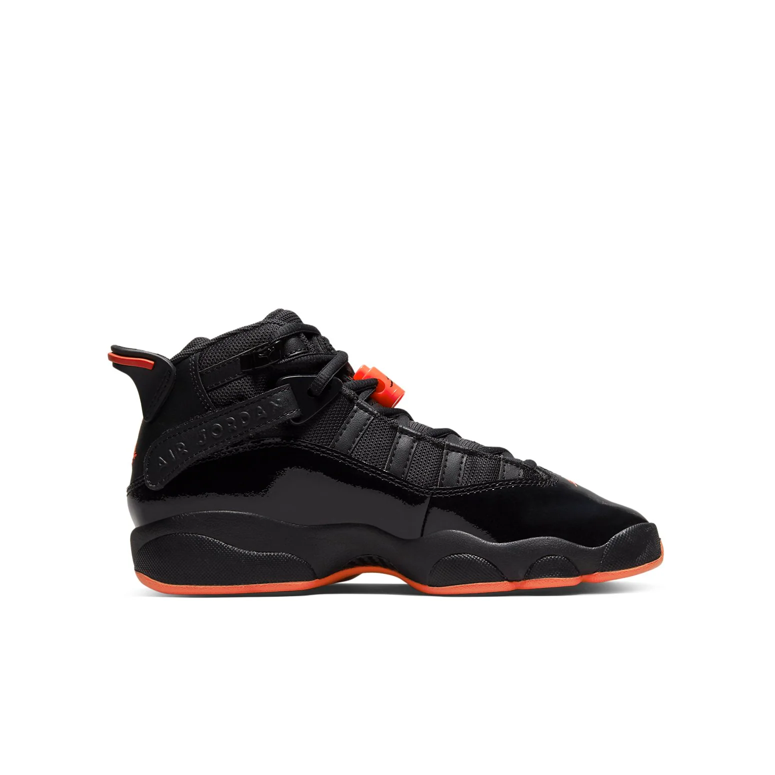 (GS) Air Jordan 6 Rings 'Black Infrared' 323419-066