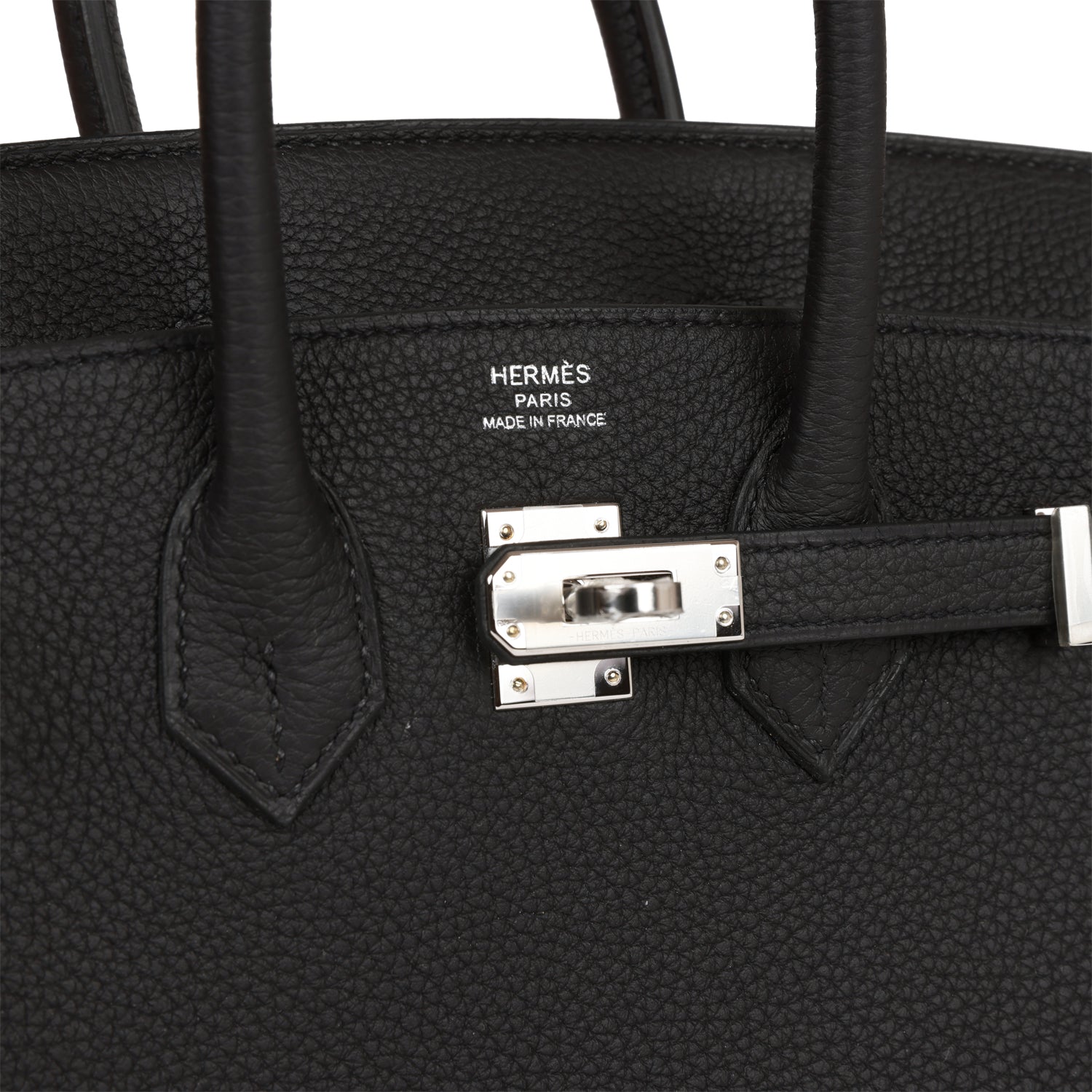 Hermès Birkin 25 Black Togo Palladium Hardware