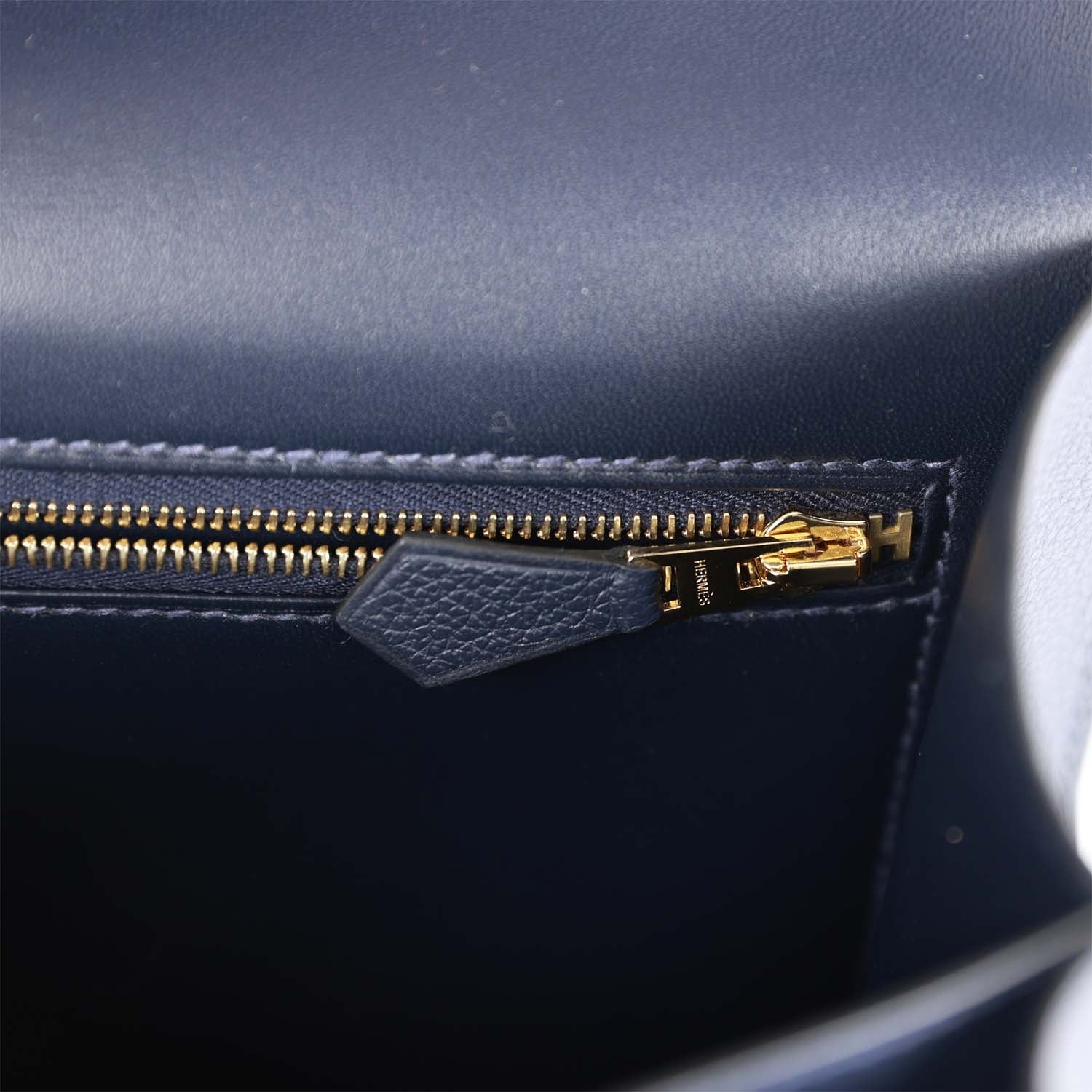 Hermès Constance 24 Bleu Nuit Evercolor Gold Hardware