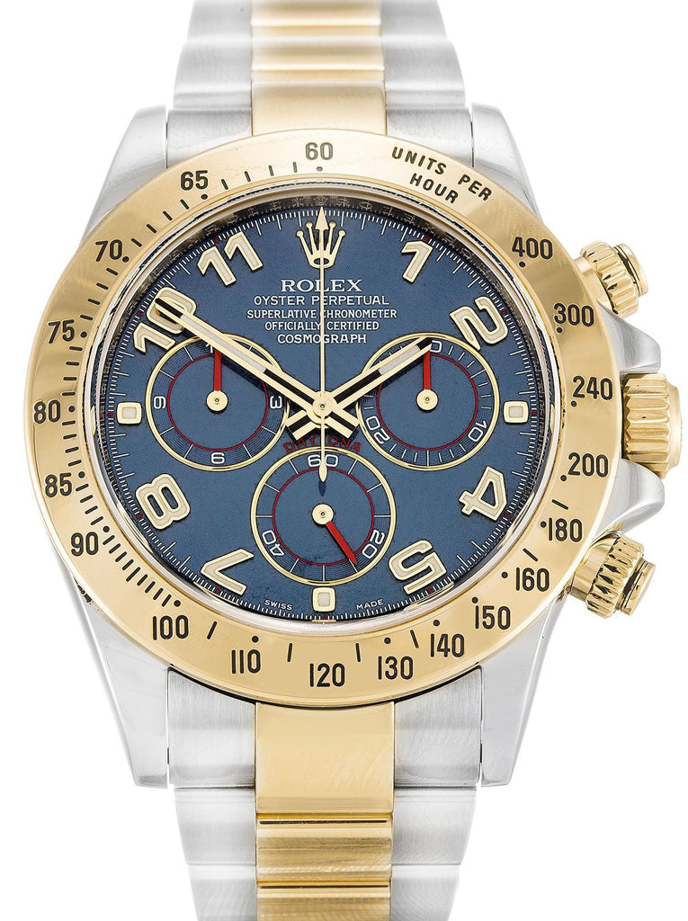 Replica Rolex Daytona 40mm Blue Dial 116523