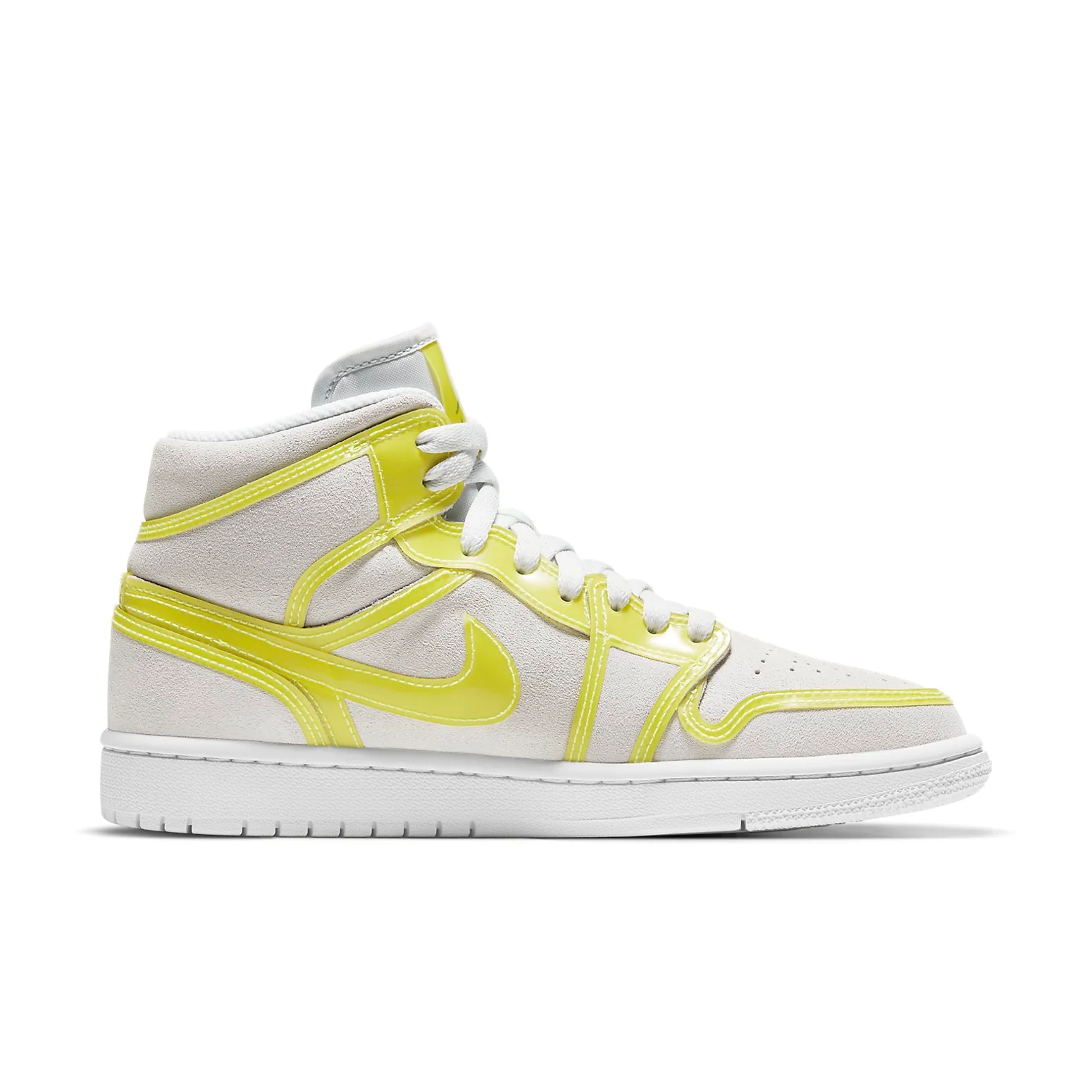 (WMNS) Air Jordan 1 Mid LX 'Off White Opti Yellow' DA5552-107