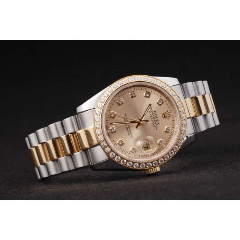 Superclone Rolex Datejust 36mm Gold Dial SRL40