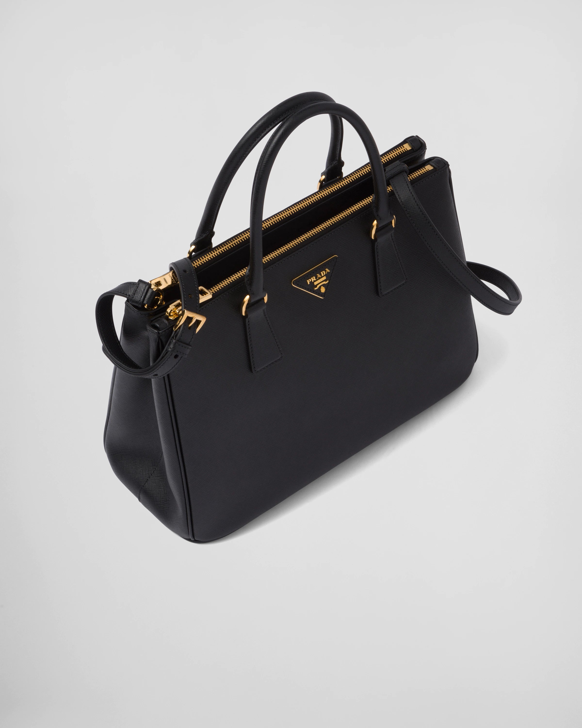 Prada Large Galleria Saffiano leather bag - Black