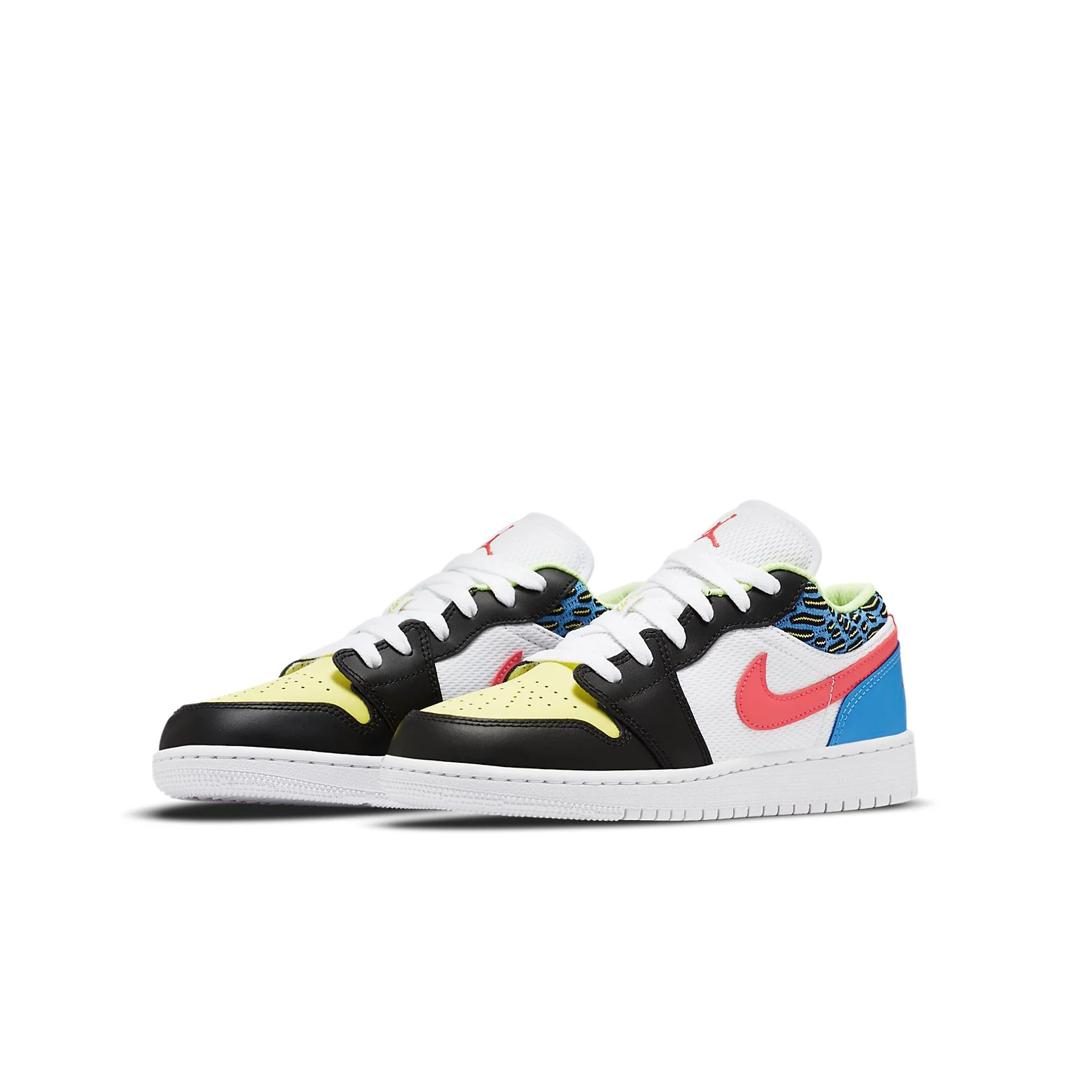 (GS) Air Jordan 1 Low 'Funky Patterns' DH5927-006
