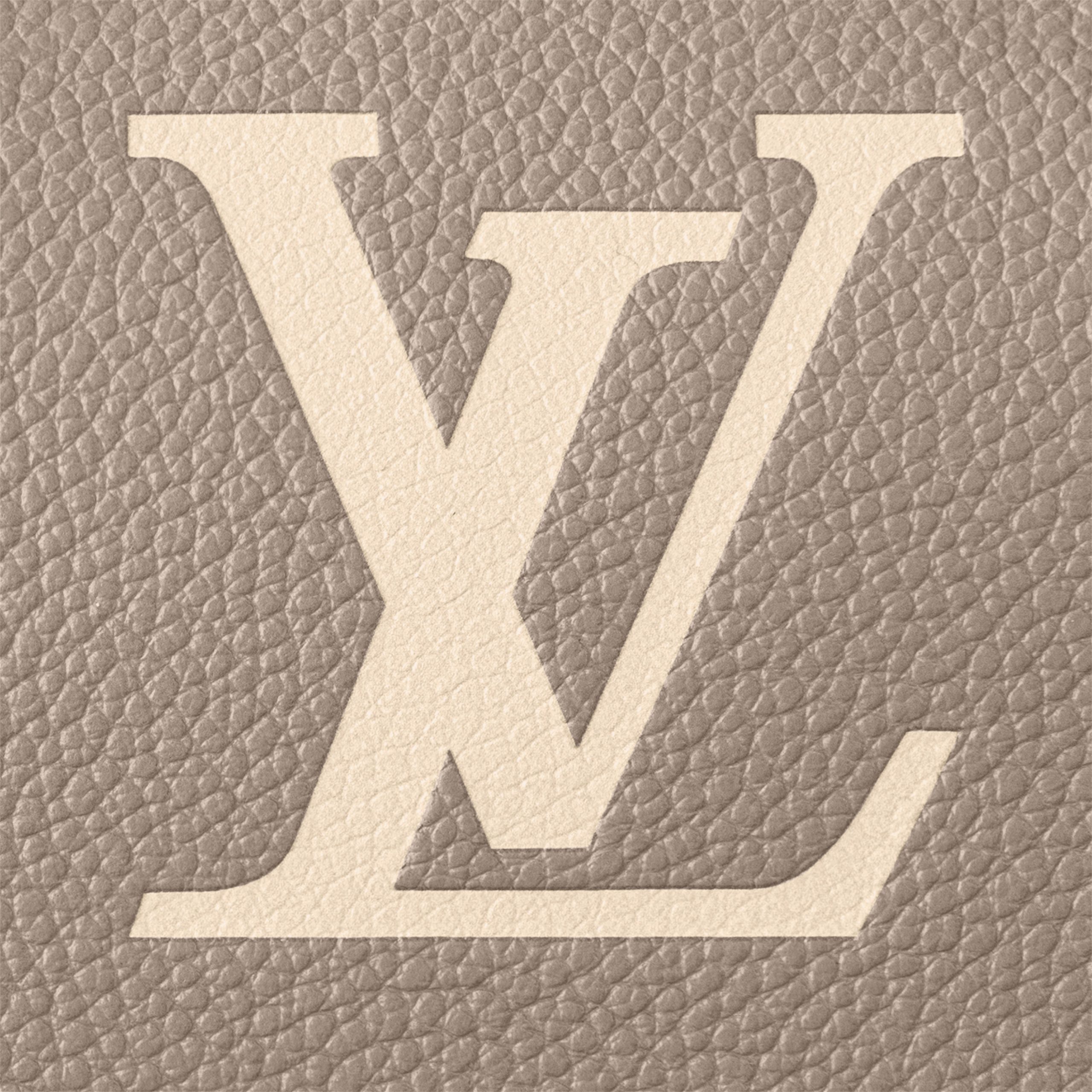 Louis Vuitton M46575 Speedy Bandoulière 20 Bicolor Monogram Empreinte Leather Tourterelle Gray